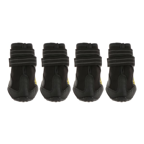 

4pcs pet water resistant snow rain shoes non-slip rubber shoes paw protectors