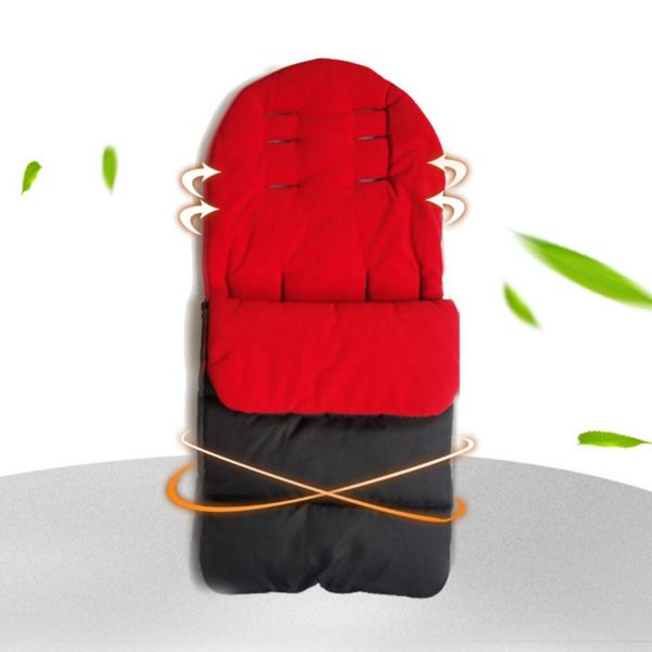 

2019 new winter baby universal stroller fleece sleeping bag sleepsack kids cotton thicken pram car seat windproof coldproof
