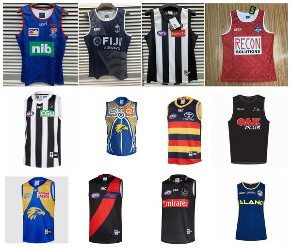 

2019 2020 AFL джерси джилонг ​​кошки Эссендон Бомберз Аделаида Вороны Коллингвуд западное побережье орлы ГЕРНСИ Регби трикотажные изделия