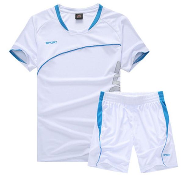 

два piece set мужчины с коротким рукавом футболка running set top + шорты мужские костюмы 2018 новый вид спорта спортивная одежда топы брюки, Gray