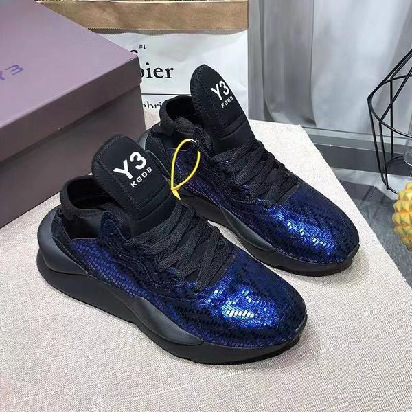 

luxury y-3 shoes designer y3 shoes fashion sneakers sports loafers women mens shoe for men genuine leather runners arrival trainers, Black