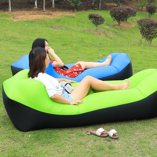 Sleeping Bag Lazy Bag Lounger Outdoor Camping Mat Waterproof
