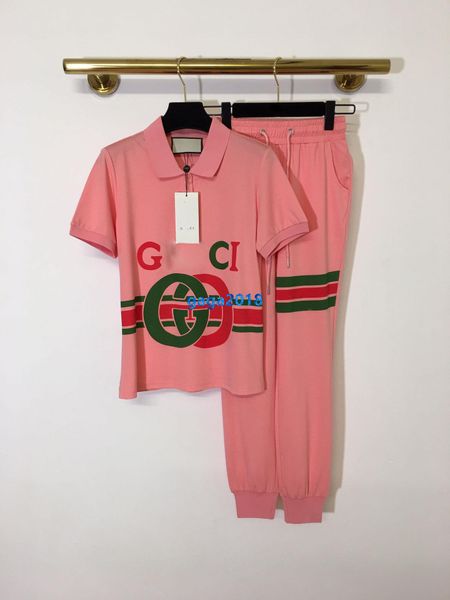 

high end women girls activewear set t-shirt striped letter pattern топы с коротким рукавом футболка беговые леггинсы брюки новая мода спорти, White