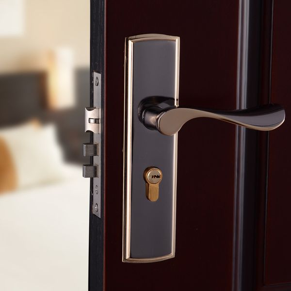 2019 Steel Wood Bearing Bedroom Door Lock Indoor Wooden Door Handle Lock Mechanical Hardware Lock From Jmqj66 24 47 Dhgate Com