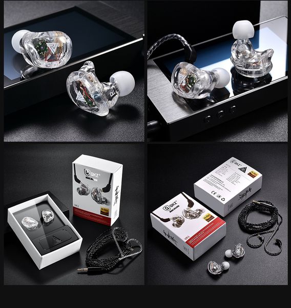 

headphones hifi hanging ear four-unit subwoofer mobile music headset