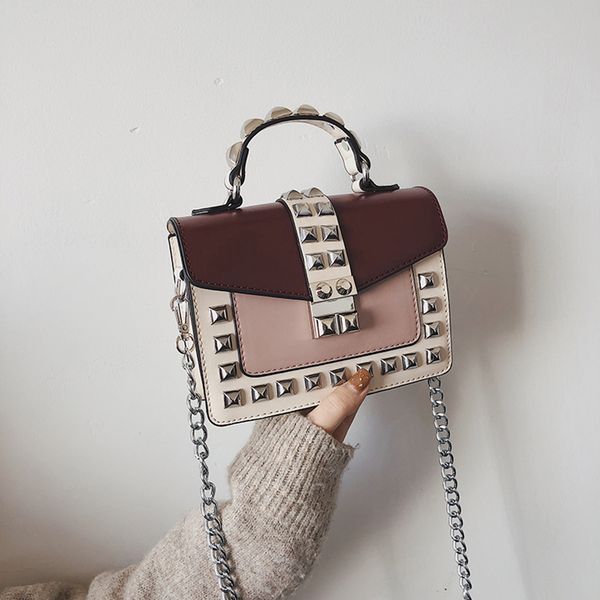 

35 # роскошные сумки женские сумки дизайнер цепи мешок дикий сумка новая мода одно плечо небольшой квадратный пакет мешок главная femme