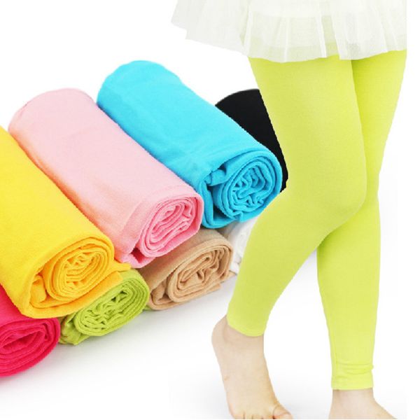 

kids spring autumn modal candy color leggings girls leggings, Blue