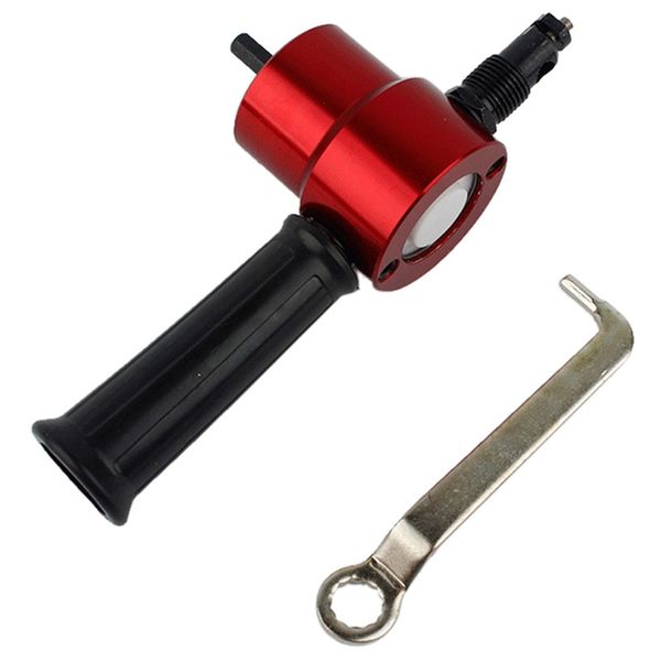 

double head nibble metal cutting sheet nibbler saw cutter drill attachment