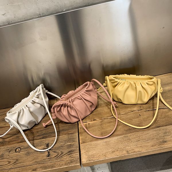 

bag women's 2020 new style all-match shoulder bag fashion messenger cloud dumplings