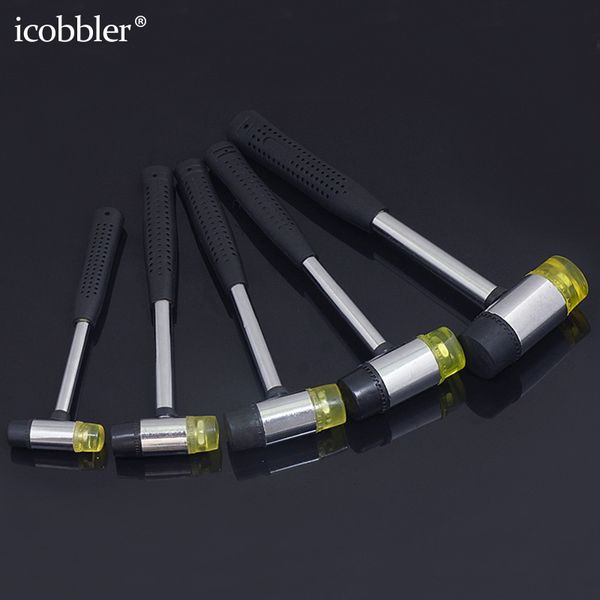 

double head face rubber hammer handheld tool for install protect work glazing window beads hammer nylon head mallet tools