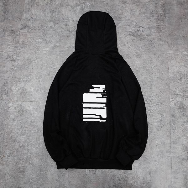 

pm mens skateboard harajuku sweatshirts hooded designer hoodies hombres hoodie, Black