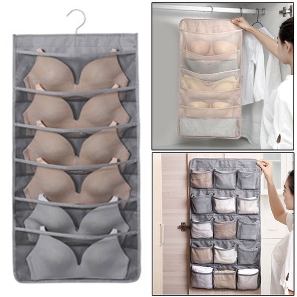 

oxford cloth durable sturdy storage bags sock storage bag underwear bag hanging tool space saving practical waterproof