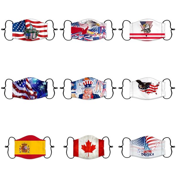 

2020 in stock fast ship and face masks 25 with breathing valve 3-layer fashion designer mask dustproof earloop ma #61