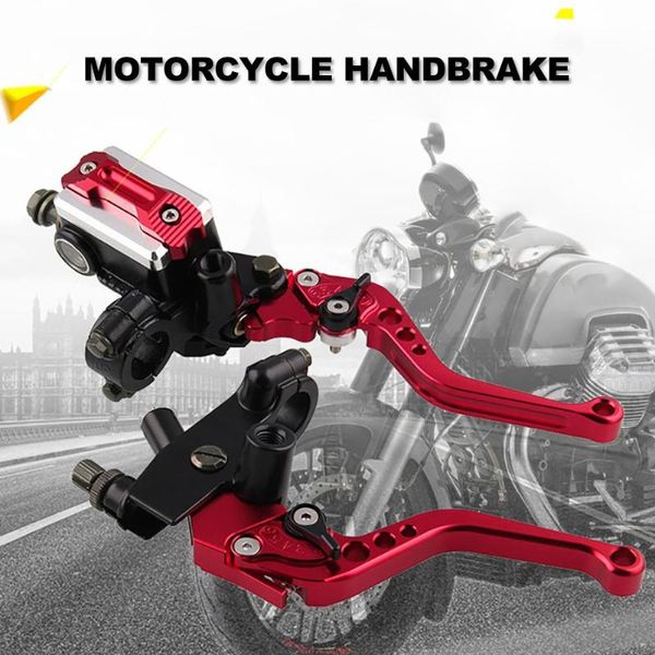 

2pcs adjustable lever universal motorcycle 7/8inch clutch brake master cylinder reservoir levers