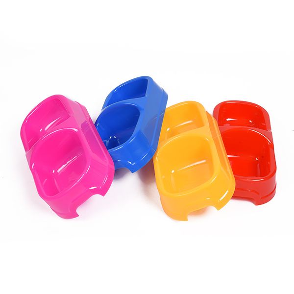 2019 New Pet Supplies Pet Feeder Dog Cat Double Bowl Cats