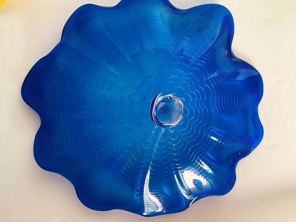2019 Blown Murano Glass Art Wedding Decorative Glass Wall Plates