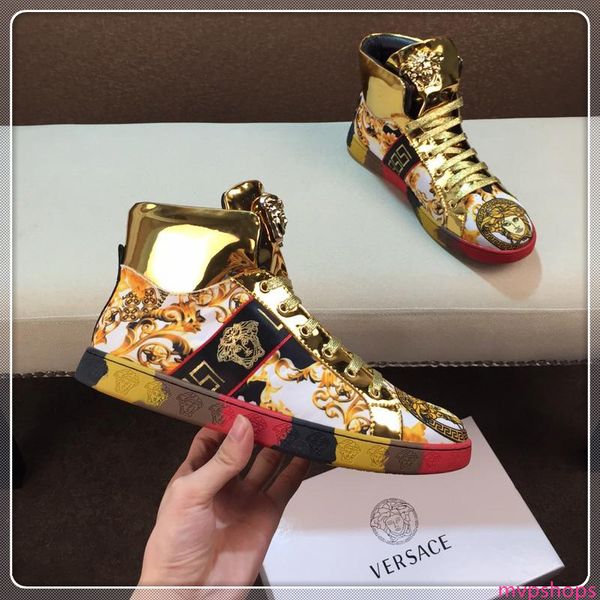 

2019eu весной и осенью мужчин на случайные спортивную обувь высокого верха пояса туристические кроссовки, с микро-стандарт, с оригинальной к