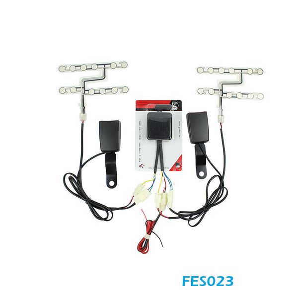 

double side seat belt reminder alarm system drive and passenger seat fes023-dp