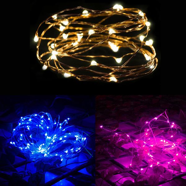 

christmas light led copper wire string light battery operated lights christmas ornament tree decor for new year c1013