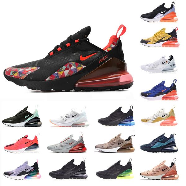 

New air max 270 men women white running hoe air non lip cu hion outdoor regency purple volt 27c 270 port men women neaker chau ure, Black;green
