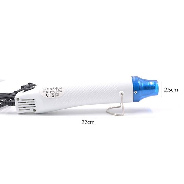 

110v 220v electric air gun heat gun with supporting seat diy heat shrink sheet rubber stamp modeling tool