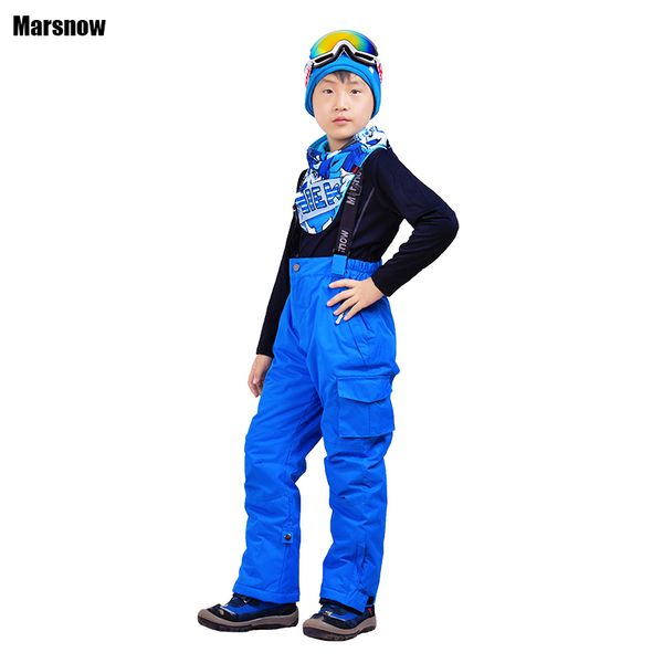 

marsnow ski pants kids trousers winter thicken boys girls windproof waterproof outdoor sport snow snowboard pants for children
