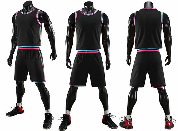 

custom shop basketball jerseys customized basketball apparel sets with shorts clothing uniforms kits sports design mens basketball a10-2, Blue;black