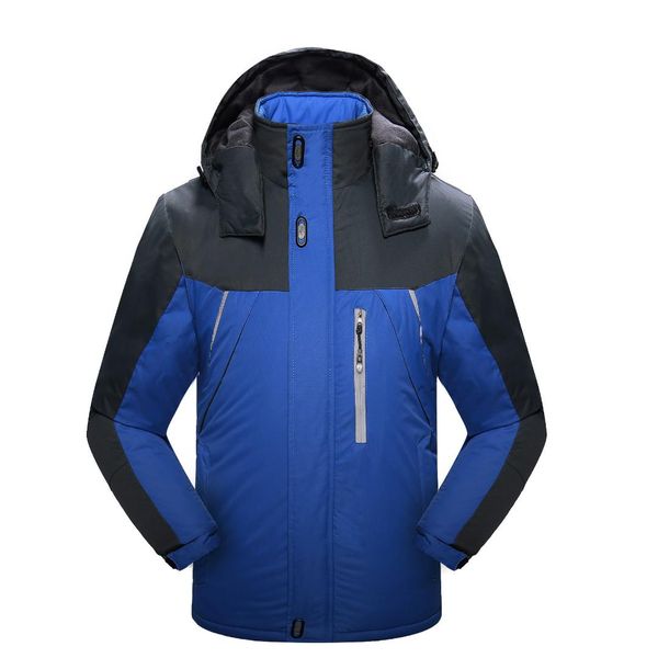 

plus size 5xl 2018 casual winter jackets men mens jackets and coats thick parka men outwear jacket male clothing clothes, Black