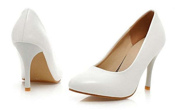 

2019 women's shoes in spring and autumn with new style high heel fine heel round head @nm662, Black