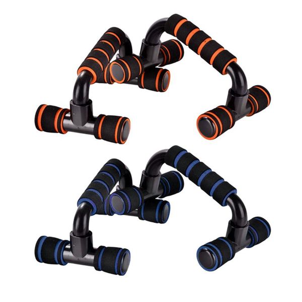 

1 pair fitness push up pushup stands bars sport gym exercise training chest bar sponge hand grip trainer for body building