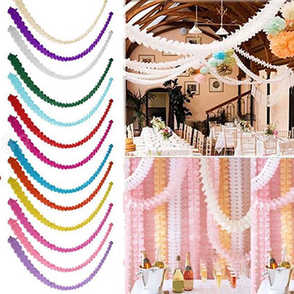 

3 метра бумаги garland овсянка баннер растяжки день рождения свадьба висячие украшения 2019 другие партии событие supplies