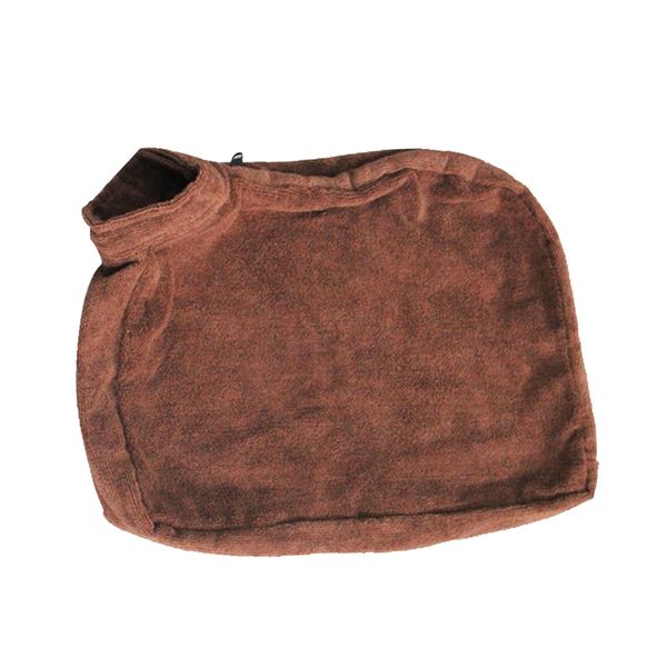

359g/0.79lb microfiber dog bath towel pocket style lower pile pet dog robe