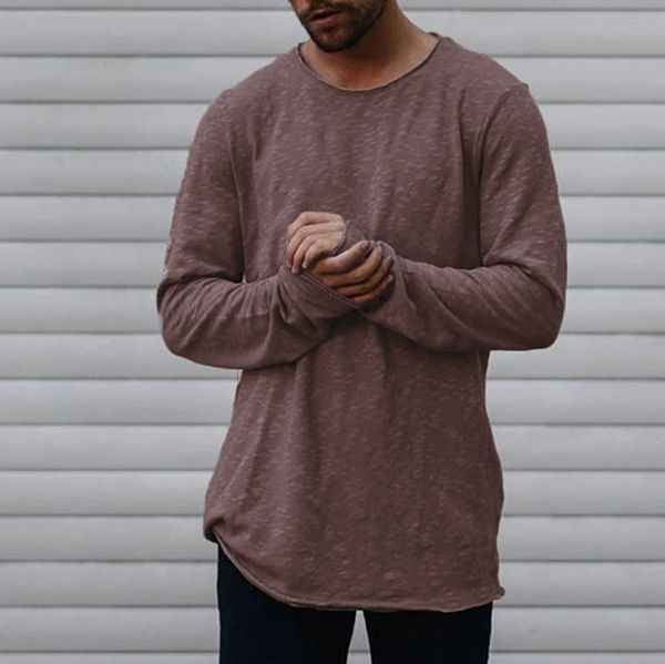 

осень и зима роскошные мужские футболки дизайнерские футболки для мужчин дышащие футболки с длинными рукавами мода свободная марка мужская о, White;black