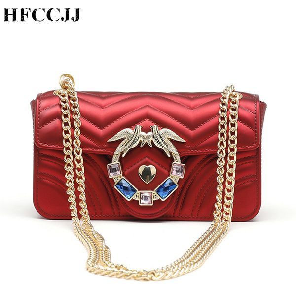 

hfccjj new sheep pattern women shoulder bags small red fashion women bags leather small diagonal lady girls handbags bolsa