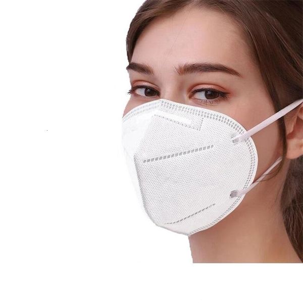

5pcs k dust masks air white masks filter gas mask safety kf94 face mouth mask