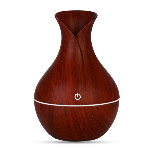 

E ential humidifier aroma oil diffu er wood grain ultra onic wood air humidifier u b cool mini mi t maker led light for home
