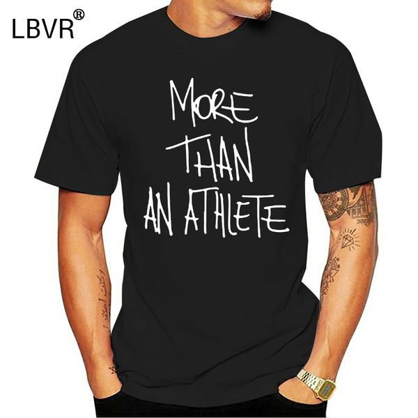 

2020 fashion men t shirt more than an athlete shirt, White;black