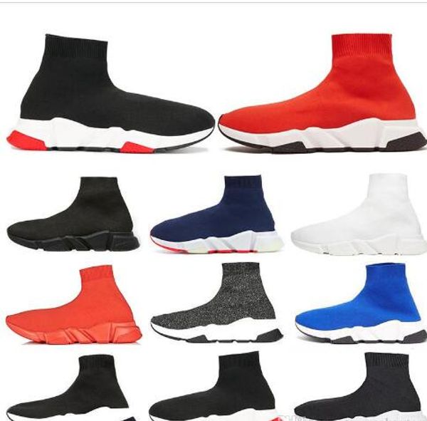 

ACE 2019 Новый дизайнер повседневной обуви носок Марка Speed ​​Trainer Черный Красный Тро