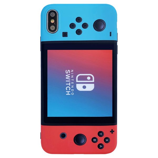

slim game ns switch fashion creative tpu shockproof phone case for iphone 11/x/xs max/xr/8/7/6 plus