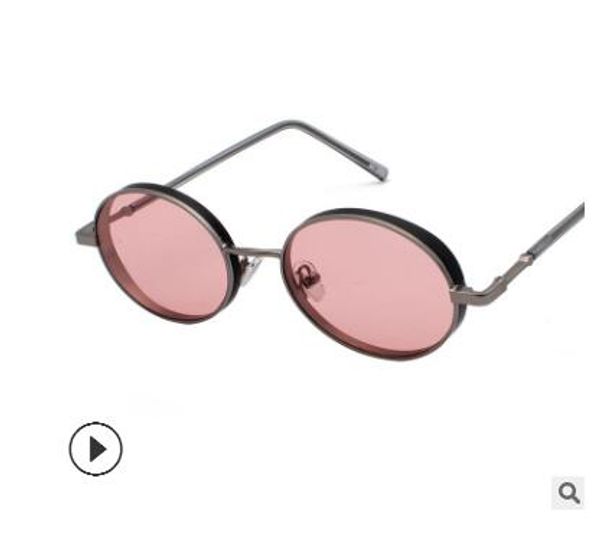 

men and women alike retro oval sunglasses web celebrity street retro sunglasses fashion original 2019 new style, White;black