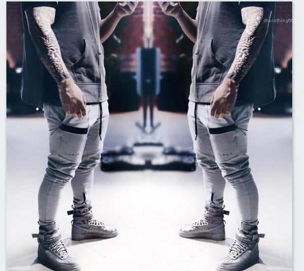 

поѬивное pha молнии дизайн бѬки joggers поѬ gym ине бѬки мђжкие бѬки каѬанда, Black