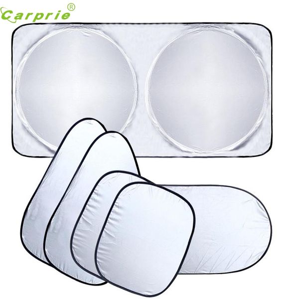 

new arrival 6pc car sun shade double-sided silvering sun insulation oct12