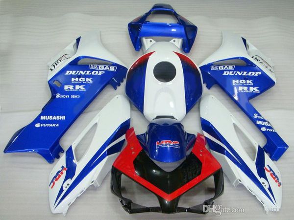 

injection mold fairings for honda cbr1000rr 2004 2005 red blue white fairing kit cbr 1000 rr 04 05 rr45