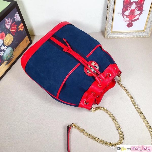 

2019 portable women s bag versatile crossbody bag, leather flax bucket bag, stitching method, size 30.5*27*12cm. delivery