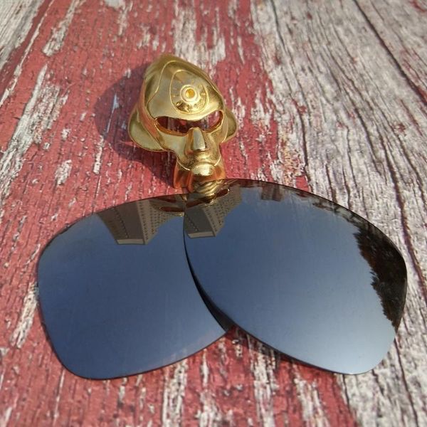 

wholesale glintbay 100% precise-fit polarized replacement lenses for dispatch 2 sunglass - metallic silver mirror