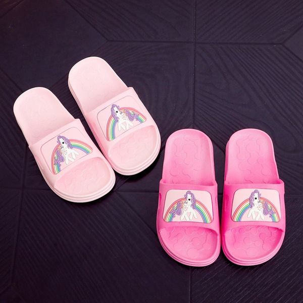 

slippers kids designer shoes children summer kids casual sandals soft sole pattern barefoot water girls bath beach shoes, Black;grey