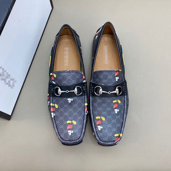 

designers mens womens leather horsebit loafers mules black white pink brown slip on style causal shoes luxurious style big size 38-44