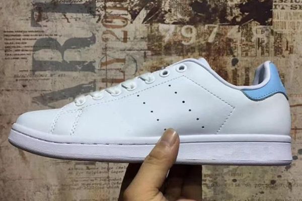 

2020 men women new stan outdoor shoes fashion smith running shoes casual shoes leather sport classic size 36 to 44 ct10