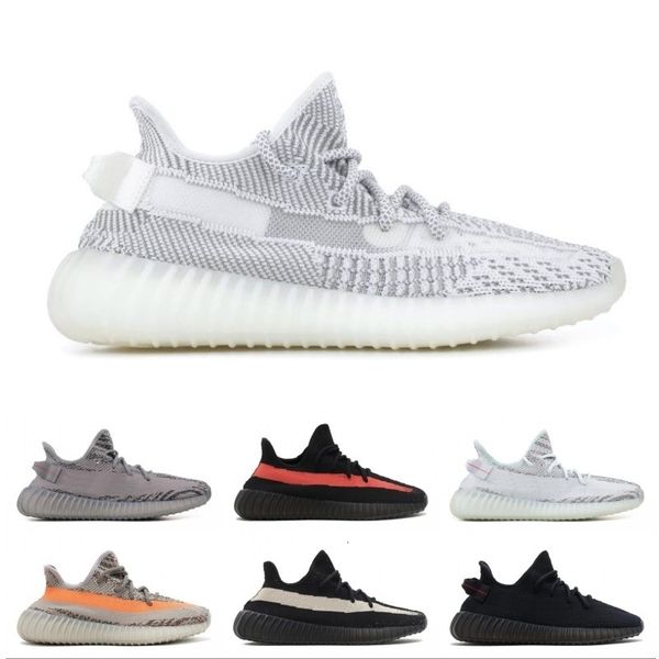 

designer static clay true form men women running shoes sesame hyperspace kanye west beluga 2.0 orange bred sports sneakers eur 36-46