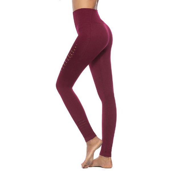 

women yoga leggings fitness pants high waist tummy control mesh sports breathable yoga leggings tight crossfit running workout, White;red
